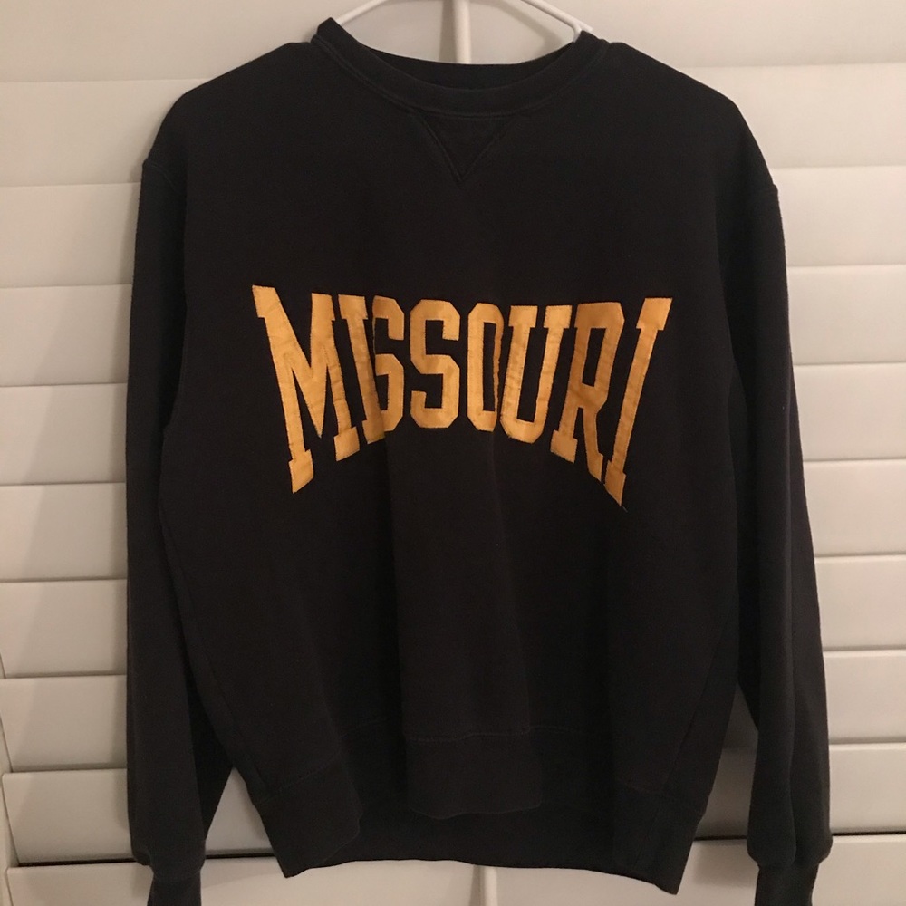 Black Missouri crewneck!
